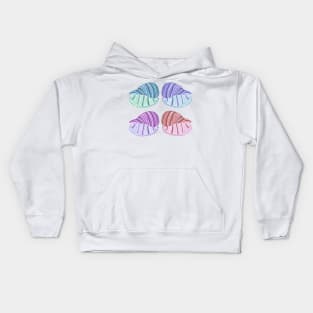 Colorful Shells Kids Hoodie